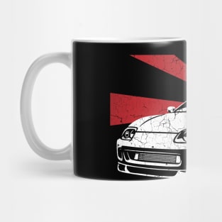 Supra 2JZ Turbo JDM Tuning Car 90s Rising Sun Mug